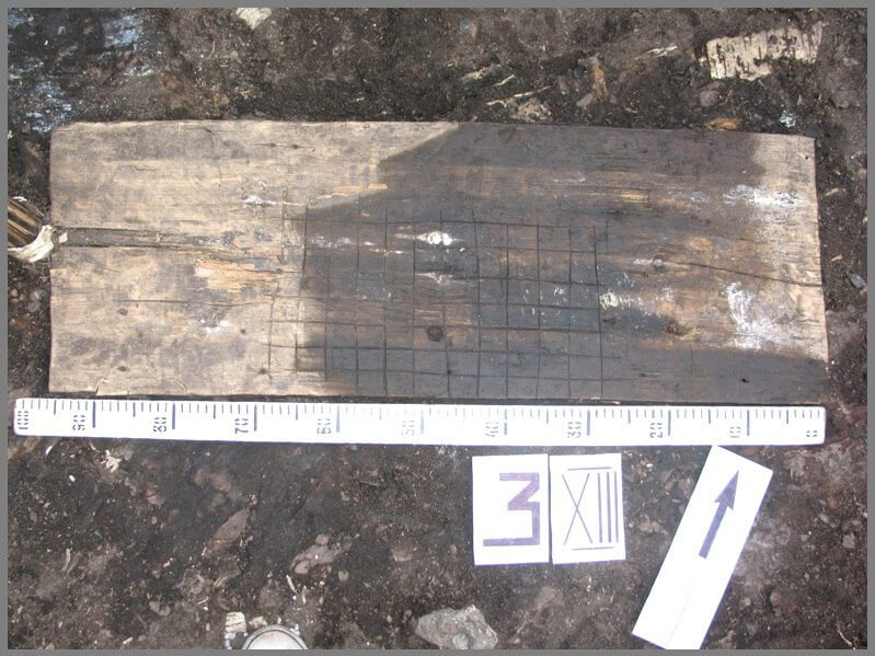 hnefatafl board from Ladoga